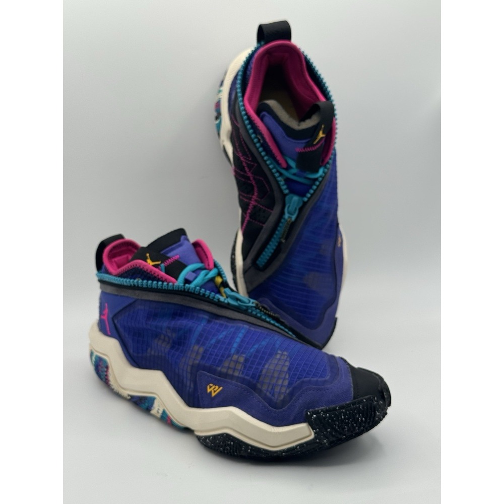 Jordan Shoes Size 10 Mens Why Not .6 Basketball Nike Air Purple Westbrook - Picture 11 of 15